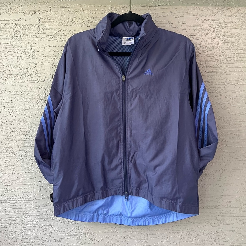 Adidas Packable Hooded Lightweight Track Jacket